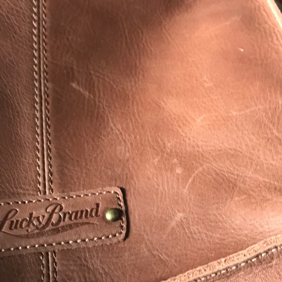 Lucky Brand brown leather bag - Picture 6 of 16